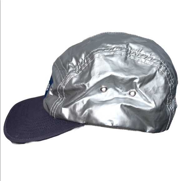 Supreme Silver Navy F/W 2013 Camp Cap 5 Panel Hat - Picture 6 of 6